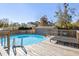 Above ground pool with wooden deck and shed at 707 Rose Dr., Myrtle Beach, SC 29588