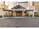 Main entrance to the Ocean Reef Resort at 7100 N Ocean Blvd. # 1608, Myrtle Beach, SC 29577