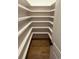 Walk-in pantry with ample shelving for storage at 101 Green Lake Dr., Myrtle Beach, SC 29572
