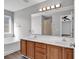Bathroom with double vanity, and garden tub at 116 Brentwood Dr. # E, Murrells Inlet, SC 29576