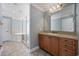 Bathroom boasts a soaking tub and walk-in shower at 133 Pottery Landing Dr., Conway, SC 29527