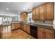 Modern kitchen features granite countertops and stainless steel appliances at 133 Pottery Landing Dr., Conway, SC 29527