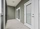 Private balcony with double doors and neutral colored walls at 157 Ella Kinley Circle # 303, Myrtle Beach, SC 29588