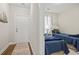 Hallway with entry door and view into a bedroom with twin beds at 157 Ella Kinley Circle # 303, Myrtle Beach, SC 29588