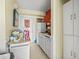 Small kitchen with white cabinets and appliances at 1600 S Ocean Blvd. # 312, Myrtle Beach, SC 29577