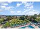 Community pool and patio area with ocean views at 2310 North Ocean Blvd. # 201, Myrtle Beach, SC 29577