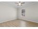 Bright bedroom featuring light walls and laminate wood flooring at 2483 Morlynn Dr., Myrtle Beach, SC 29577