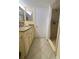 Bathroom with granite vanity and shower/tub combo at 3217 S Ocean Blvd. S, North Myrtle Beach, SC 29582