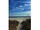 Sandy path to the beach with ocean view at 3217 S Ocean Blvd. S, North Myrtle Beach, SC 29582