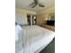 King-size bed and ensuite bathroom at 3217 S Ocean Blvd. S, North Myrtle Beach, SC 29582