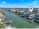 Aerial view showing house location at 327 55Th Ave. N, North Myrtle Beach, SC 29582