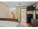 Comfortable bedroom with built-in dresser and en-suite bathroom at 327 55Th Ave. N, North Myrtle Beach, SC 29582