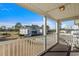 Balcony view overlooking the community pool and grounds at 448 Red River Ct. # 39H, Myrtle Beach, SC 29579