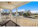 Private balcony with scenic views of trees and pathways at 448 Red River Ct. # 39H, Myrtle Beach, SC 29579