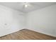 Spacious bedroom with neutral walls and wood flooring at 448 Red River Ct. # 39H, Myrtle Beach, SC 29579