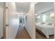 Hallway with carpet and access to bedroom and other rooms at 4800 S Ocean Blvd. # 1007, North Myrtle Beach, SC 29582