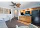 Living room with ocean view and kitchenette at 4800 S Ocean Blvd. # 1007, North Myrtle Beach, SC 29582