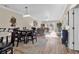 Dining area with table and chairs, hardwood floors at 4882 Luster Leaf Circle # 202, Myrtle Beach, SC 29577