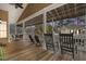 Relaxing deck with rocking chairs and outdoor seating at 6001 - 7032 S Kings Hwy., Myrtle Beach, SC 29575