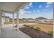 Front porch with view of quiet street and neighborhood at 838 Sandy Side Dr., Little River, SC 29566