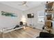 Home office or exercise room with a pilates reformer at 838 Sandy Side Dr., Little River, SC 29566