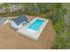Community pool with adjacent bathhouse at 838 Sandy Side Dr., Little River, SC 29566