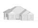 Brick house with a hip roof and attached garage at 93 Pintail Ct., Pawleys Island, SC 29585