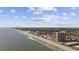 Aerial view of beachfront condo complex at 9620 Shore Dr. # 208, Myrtle Beach, SC 29572