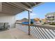 Relaxing balcony with seating and ocean views at 9621 Shore Dr. # B-112, Myrtle Beach, SC 29572