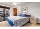 Comfortable bedroom with ocean view and dresser at 9621 Shore Dr. # B-112, Myrtle Beach, SC 29572