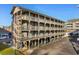 Multi-level building with parking underneath at 9621 Shore Dr. # B-112, Myrtle Beach, SC 29572
