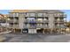Building exterior showcasing unit #112-B at 9621 Shore Dr. # B-112, Myrtle Beach, SC 29572