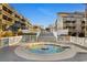 Octagonal hot tub with surrounding deck and stairs at 9621 Shore Dr. # B-112, Myrtle Beach, SC 29572