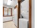 Convenient stackable washer and dryer in closet at 9621 Shore Dr. # B-112, Myrtle Beach, SC 29572