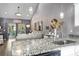 Granite countertops and stainless steel sink in a spacious kitchen at 100 Machrie Loop # 17-C, Myrtle Beach, SC 29588