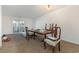 Bright living room with sliding glass doors, carpet, and plenty of space for furniture at 1025 Carolina Rd. # Y-1, Conway, SC 29526