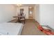 Spacious living room with a view to the kitchen and a glimpse of the entryway at 1025 Carolina Rd. # Y-1, Conway, SC 29526