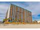 Oceanfront high-rise building with numerous balconies and stunning ocean views at 1501 S Ocean Bl S Ocean Blvd. # 549, Myrtle Beach, SC 29577