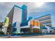 High-rise hotel near the beach with parking and signage at 1501 S Ocean Bl S Ocean Blvd. # 549, Myrtle Beach, SC 29577