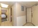 View down a hallway showing access to bedroom and bathroom at 1501 S Ocean Bl S Ocean Blvd. # 549, Myrtle Beach, SC 29577