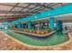 Relaxing indoor pool with a lazy river at 1501 S Ocean Bl S Ocean Blvd. # 549, Myrtle Beach, SC 29577