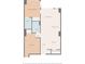 Two-bedroom, two-bath home with living room, dining area, kitchen and foyer at 1605 S Ocean Blvd. # 414, Myrtle Beach, SC 29577