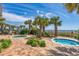 Two outdoor hot tubs near palm trees at 1605 S Ocean Blvd. # 414, Myrtle Beach, SC 29577