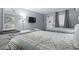 Well-lit bedroom featuring two twin beds and a dresser at 2000 N Ocean Blvd. # Ph 3, Myrtle Beach, SC 29577