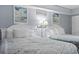 Bedroom with two double beds and ocean decor at 2000 N Ocean Blvd. # Ph 3, Myrtle Beach, SC 29577
