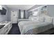 Bright bedroom with two twin beds, dresser, and TV at 2000 N Ocean Blvd. # Ph 3, Myrtle Beach, SC 29577