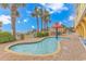 Small outdoor kiddie pool with a fun water feature at 2000 N Ocean Blvd. # Ph 3, Myrtle Beach, SC 29577