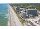 Aerial view of oceanfront resort, beach, and cityscape at 205 74Th Ave. N # 709, Myrtle Beach, SC 29572