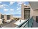 Stunning ocean view from private balcony, overlooking beach and resort at 205 74Th Ave. N # 709, Myrtle Beach, SC 29572