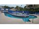 Relaxing lazy river offers a tranquil way to unwind, featuring lounge chairs for ultimate leisure at 241 Presidential Dr., Surfside Beach, SC 29575